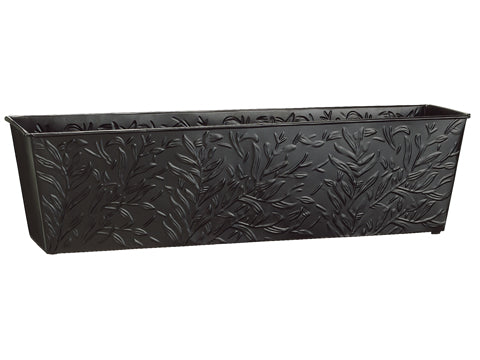 6.25"Hx6"Wx23"L Large Bread Tray Black Brown (pack of 12)