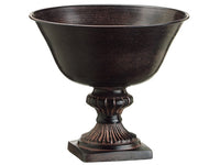 7.25"Hx8"Wx8"L Small Urn  Brown (pack of 6)