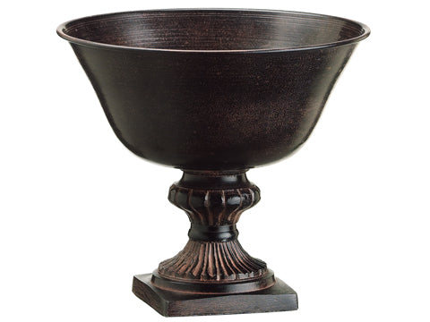 7.25"Hx8"Wx8"L Small Urn  Brown (pack of 6)