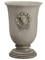 15.7"Hx11"D Lamb Planter  Antique Gray (pack of 1)
