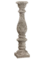 31.5"Hx7.6"D Candleholder  Gray (pack of 1)