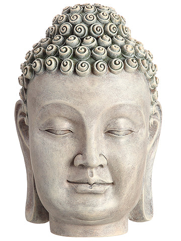 11" Buddha  Antique Gray (pack of 2)