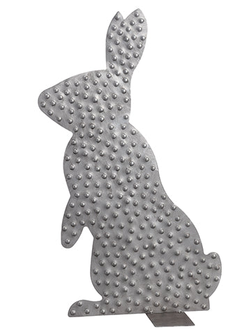 18" Standing Bunny Table Top  Antique Gray (pack of 2)