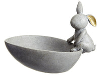 4.25" Bunny Bowl  Gray (pack of 4)