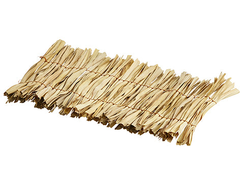 12"Wx18"L Straw Placemat  Natural (pack of 12)