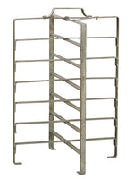 22.4"Hx15.55"Wx15.55"L Metal Rack Antique Silver (pack of 2)