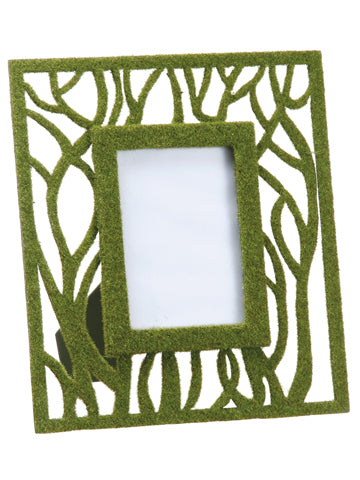 8"Wx9"L Moss Picture Frame  Green (pack of 6)