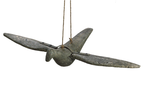 35.04" Polyresin Hanging Bird  Iron (pack of 1)