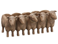 5" Sheep Planter  Beige Brown (pack of 2)