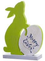 16" Bunny Table Top  Green (pack of 4)