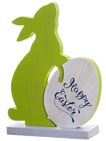 16" Bunny Table Top  Green (pack of 4)
