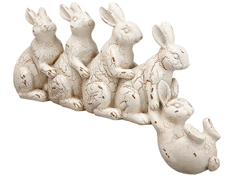 7" Bunnies  Beige (pack of 2)