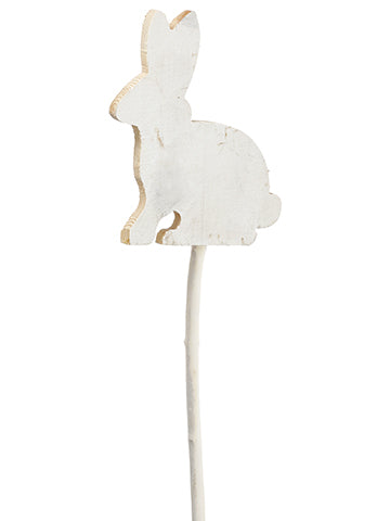 32" Bunny Pick  White (pack of 12)