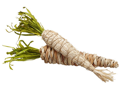 13"-14" Carrot Assortment (2 ea/set) Beige Green (pack of 12)