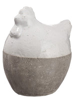 12" Chicken  White Gray (pack of 1)