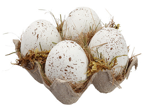 2.75" Egg (4 ea/Crate)  Beige (pack of 8)