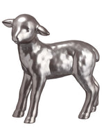 7" Lamb  Silver (pack of 2)
