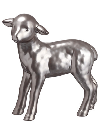 7" Lamb  Silver (pack of 2)