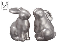 2.5" Bunny Salt/Pepper Shaker (2 ea/set) Silver (pack of 6)