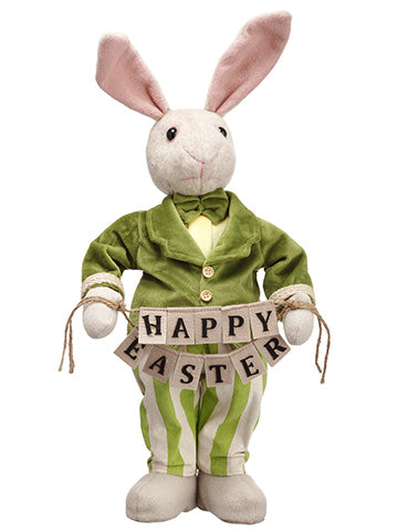 17" Mr. Bunny  Green Yellow (pack of 2)