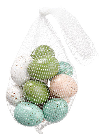 13" Egg (12 ea/Net bag)  Mixed (pack of 12)