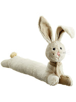 14"Hx36"L Bunny Wind Stopper  Beige (pack of 1)