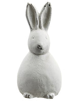 5" Cement Bunny  Antique White (pack of 4)