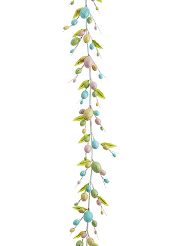 5' Egg Garland  Mix (pack of 6)