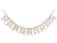 70"valentine Banner  Cream Beige (pack of 12)