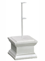 10" Large Stand for Horn  White (pack of 4)