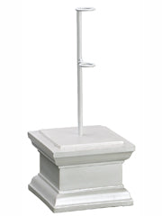 10" Large Stand for Horn  White (pack of 4)
