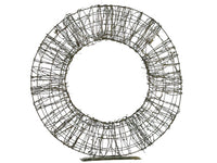 32"Dx35.5"H Twig Wreath on Stand Brown Green (pack of 2)