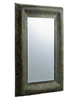 23"Wx33.5"L Tropical Leaf Mirror Gray Green (pack of 1)