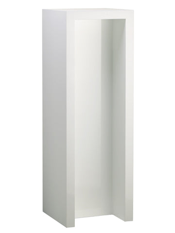 47.25"Hx15.75"Wx15.75"L Wood Table White (pack of 1)