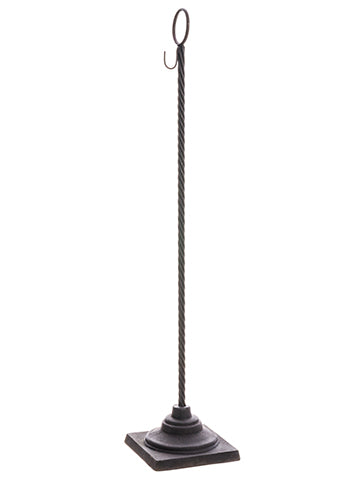 38" Metal Wreath Stand  Brown (pack of 2)