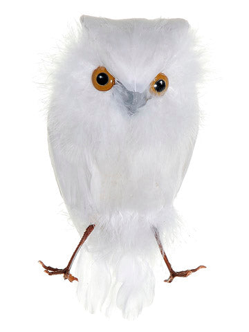 6.5" Snow Owl  White (pack of 12)