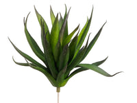 6" Soft Agave Bush  Green (pack of 12)