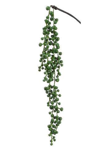 20" String of Pearls Hanging Pick Green (pack of 12)