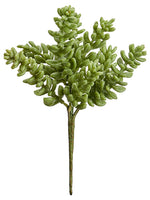 8" Soft Plastic Sedum Pick  Green (pack of 12)