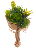 10" Succulent Garden Bouquet  Green (pack of 12)