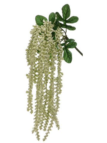 25.5" Astilbe Hanging Bush x5  Cream (pack of 6)