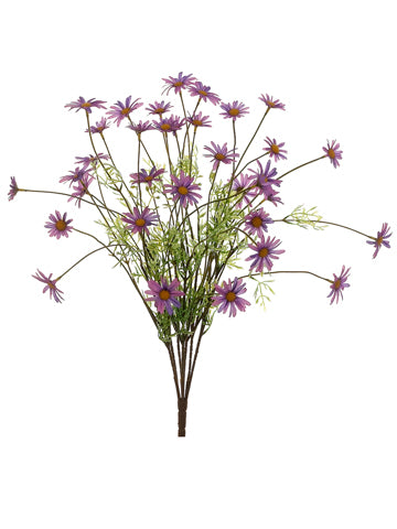 22" Daisy Bush x7  Two Tone Lavender (pack of 12)