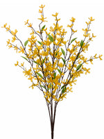 29.5" Forsythia Bush x10  Yellow (pack of 12)