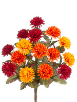 16.5" Small Mum Bush x15  Fall Mixed (pack of 12)