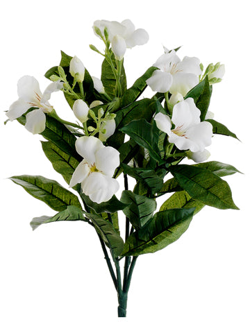 17" Petunia Bush  Cream (pack of 6)