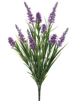 23" Star Flower/Grass Bush x6  Lavender Green (pack of 12)