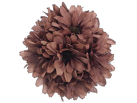 4.5" Mum Orb  Brown (pack of 12)