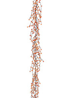 6' Plastic Bittersweet Garland Orange (pack of 6)