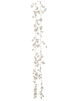 6' Faux Crystal/Pearl Garland  Clear Pearl (pack of 6)