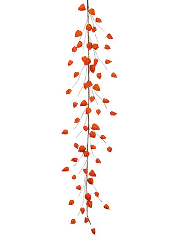 50" Chinese Lantern Garland  Orange (pack of 6)